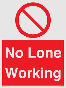 No Lone Working
